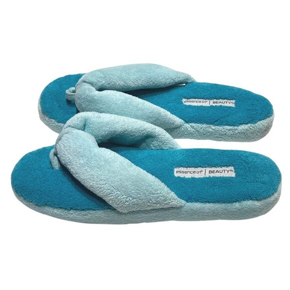 Soft Comfortable Slippers Essence of‎ Beauty Gently Pre Owned Condition - Picture 1 of 6